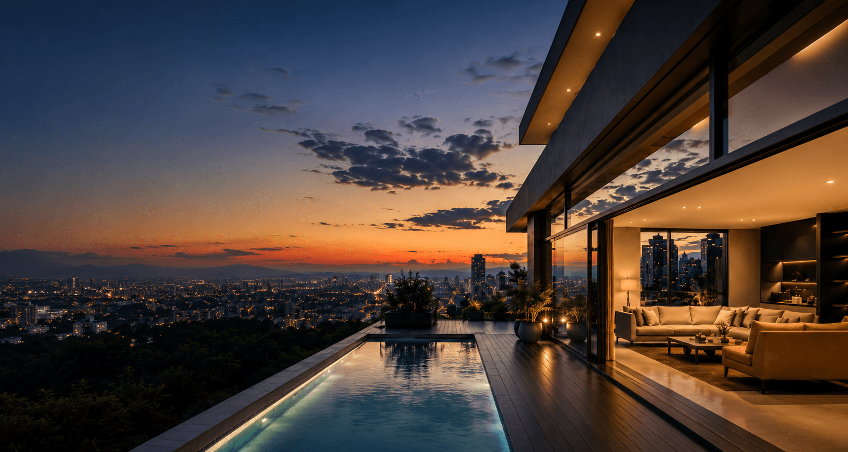 Residência de alto padrão representada pela B&B Consultoria Imobiliária